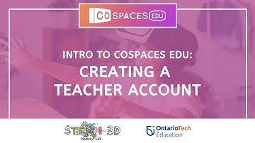 Intro to CoSpaces: Creating a Teacher Account