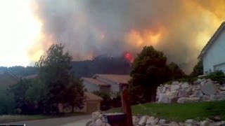 Woman films evacuation from Waldo Canyon Fire