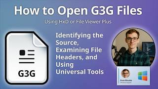 How to Open G3G Files (Unknown Format)