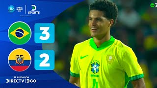 Thumbnail for INCREÍBLE REMONTADA de #BRASIL ante #ECUADOR | Brasil 3 - 2 Ecuador | Resumen