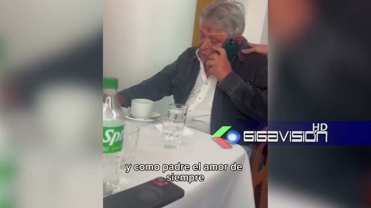 La Emoción de Jaime Paz Zamora"Mi respeto como ciudadano, mi amor como padre"