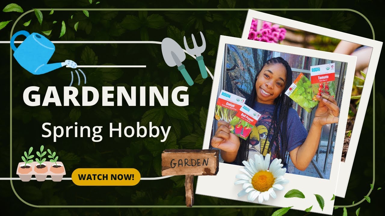 GARDENING + SPRING TIME| Watch me plant my Garden| NEW HOBBY| Green Eye