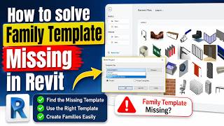 Family Template Missing in Revit || Library Missing in Revit solution