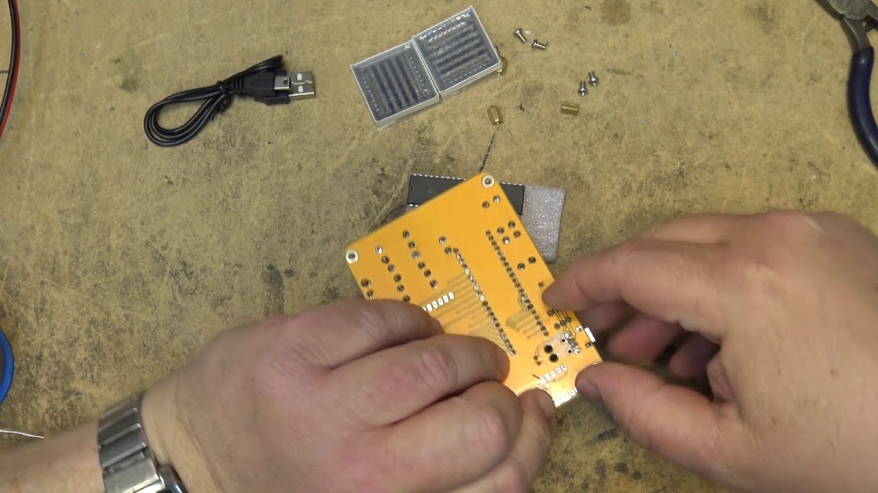 pocket video game kit build YouTube