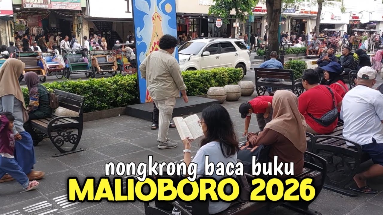 MALIOBORO AWAL 2026; TETAP RAMAI SEPERTI BIASA