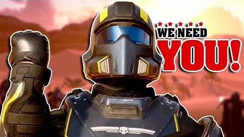 HELLDIVERS 2 - Let’s Play Part 1: Welcome to the Helldiver part 1 of  1