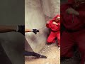 MONEY HEIST - Fighting Police #LATOTEM #Parkour #MONEYHEIST #Police #shorts #short #shortvideo