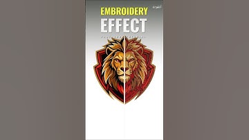 How to Make Embroidery Effect in Photoshop | Photoshop 2025 New Feature
