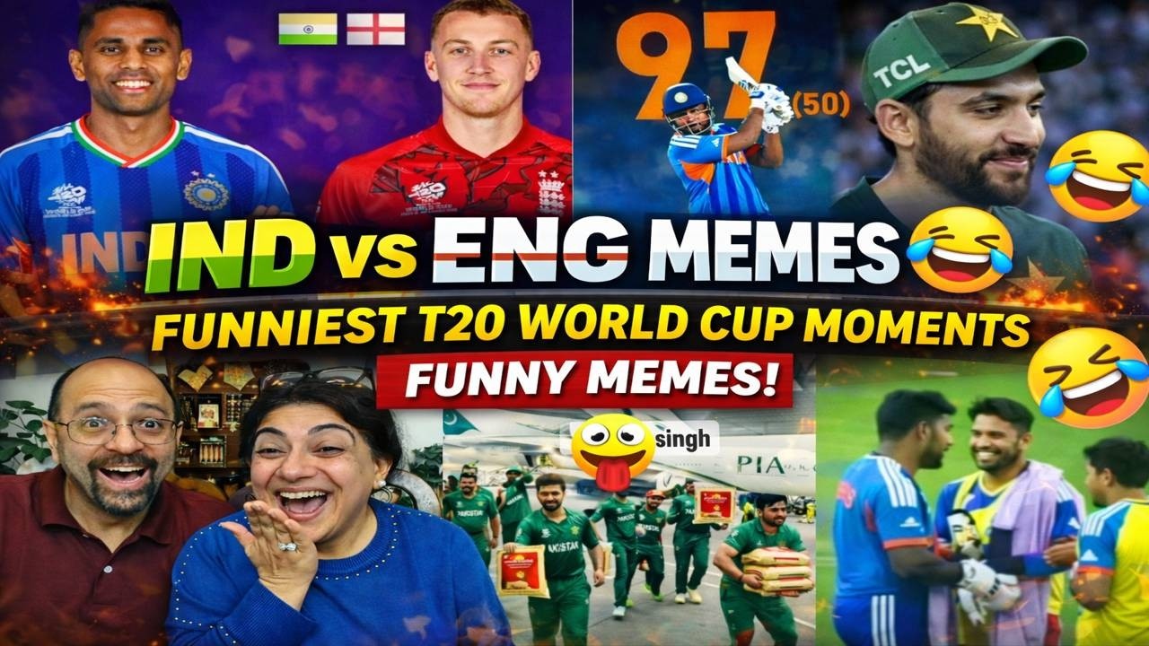 Top VIRAL FUNNY Memes T20 WORLD CUP 2026 😂| IND vs  ENG 🔥