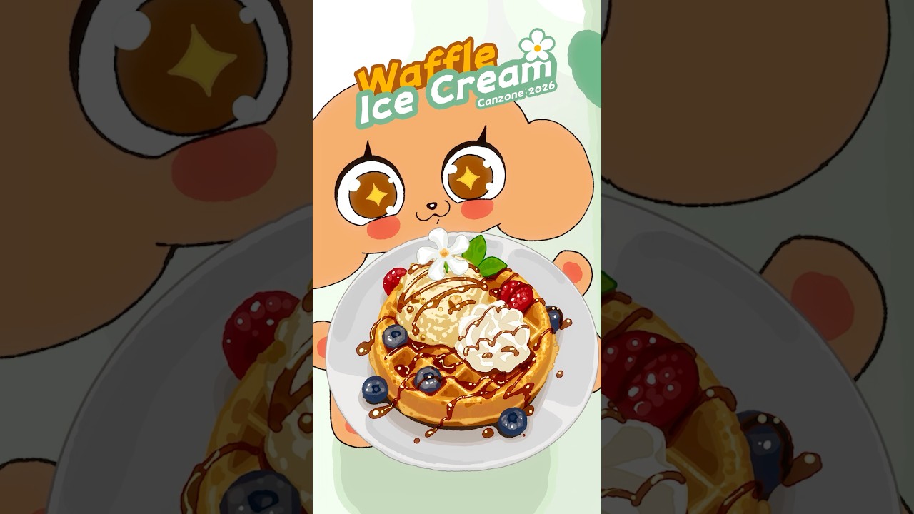 Waffle Ice Cream ワッフルアイスクリーム