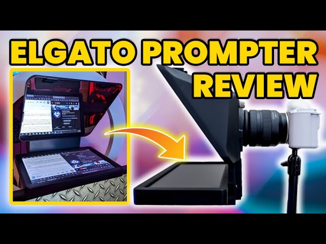 Streamers!!! My Elgato Prompter Review!!! : r/elgato