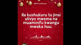 HERI YA MWAKA MPYA MPENZI WANGU || MTIA MOYO