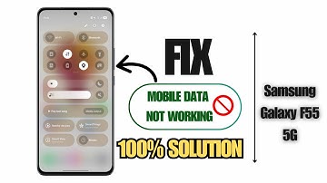 How To Fix Mobile Data Not Working on Samsung Galaxy F55 5G in 2025 – Easy Network Solution!