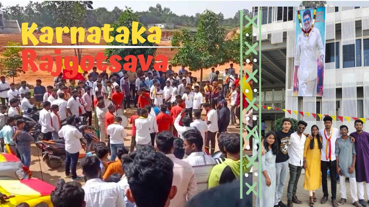 VLOG -14 Karnataka Rajyotsava 2022 - The Most Celebrated State Festivals in India! 