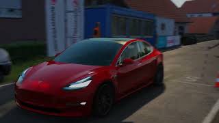 Tesla Model 3 Performance (2019) Borgloh run Assetto Corsa