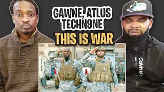 TRE-TV REACTS TO -  THIS IS WAR - GAWNE x Tech N9ne x Atlus