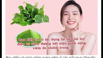 Tác dụng tuyệt vời của rau Diếp Cá dân dã với sức khỏe con người.