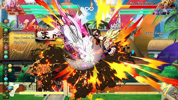 DBFZ Android 21 Touch of Death combo