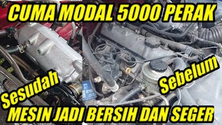 GAK NYANGKA⁉CUMA MODAL 5000 PERAK MESIN JADI KINCLONG#tipsotomotif #mobilbekas #mobilmurah