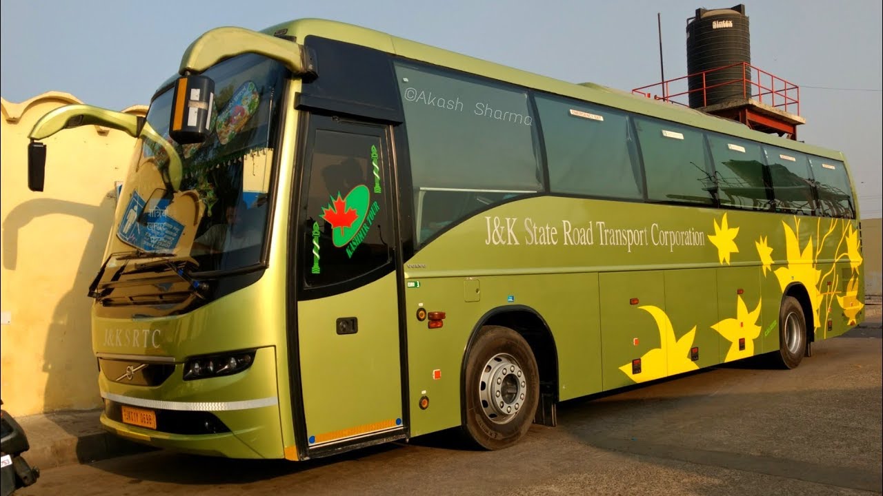 Jammu And Kashmir Volvo Bus Service Srinagar To Delhi India s Jammu And Kashmir Volvo Bus Service Srinagar To Delhi India s