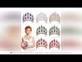 Luxury Wedding Tiaras For Bride Crystal Rhinestone Alloy Bridal Crown For Women Princess Party Hair