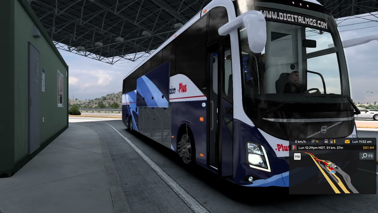 ATS BUSES | Hermosillo a Santa Ana | Volvo 9800 Omnibus de Mexico Plus
