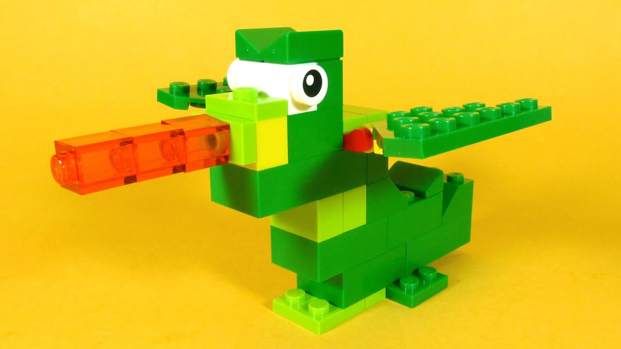 How To Make Lego Dragon 10664 Lego® Bricks And More Creative Tower Tutorial Youtube