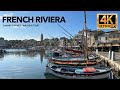 French riviera sanarysurmer france walking tour night market