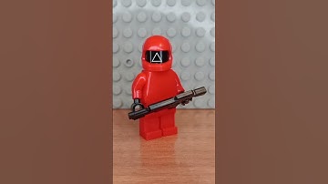 Lego Minifigure guard from Squid Game