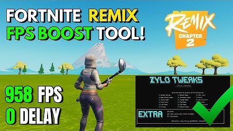 Fortnite Chapter 2 Remix Optimization Guide - FPS Boost & Less Delay