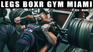 USA - MIAMI - Legs @ BOXR Gym