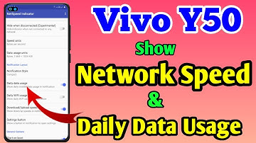 How To Show Daily Data Usage In Vivo Y51 | Vivo Y51 Show Daily Data Usage