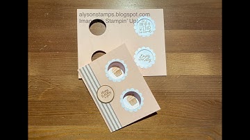 Double Hidden Message Slider Surprise Stamping Tutorial Technique Tuesday