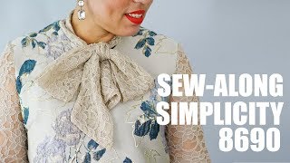 Tutorial for Mimi G Dress, Simplicity Sewing Pattern 8690