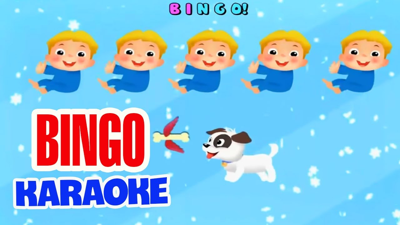 BINGO Karaoke | Ca Nhạc Thiếu Nhi Vui Nhộn | Học Tiếng Anh Qua Bài Hát
