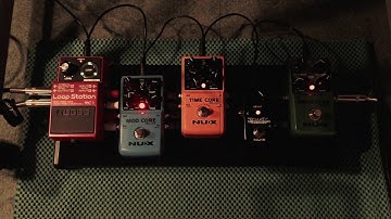 NUX - Time Core & Mod Core & Drive Core & Oceanic Reverb - 1st impression -by TRIO & LOOPER Sessions