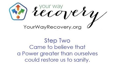 Your Way Recovery Session Fourteen - Step Two of AA