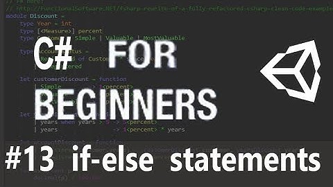 13 if-else statements in C# ( nested if-else,else-if ) in Hindi | Basics of Statements in C# videos