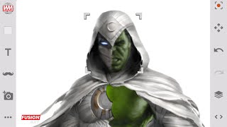 Hulk Moon Knight Fusion Art Marvel Superheroes Fan Art