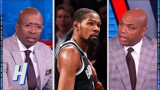 Chuck & Kenny Getting HEATED over Kevin Durant's Playoff Performance 👀