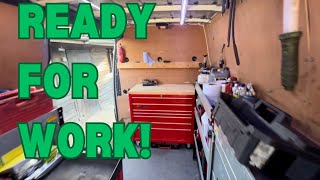 Mobile mechanic van build | part 2 | Van tour | Toolbox tour