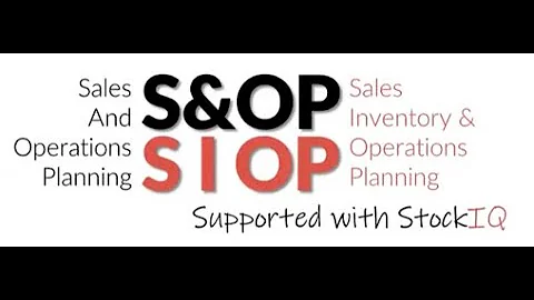 Part 1 S&OP and SIOP