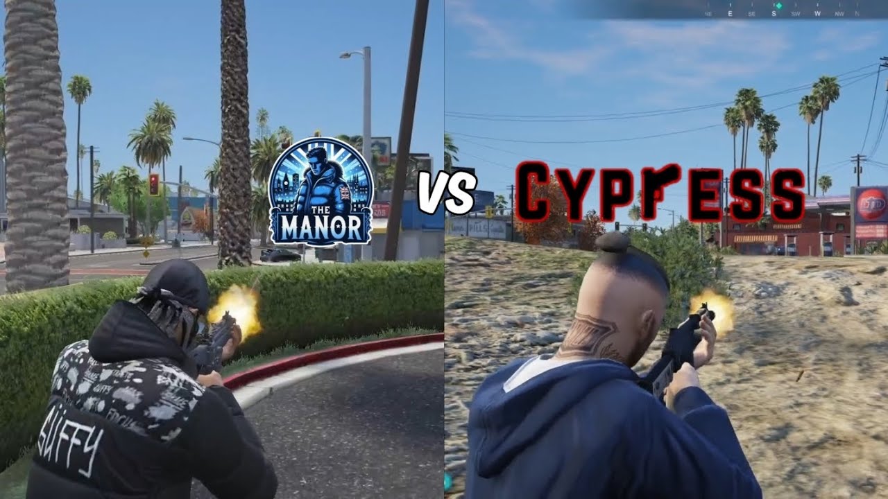 Manor vs Cypress в Mirror Park/Southside | Multi POV | NoPixel 4.0 GTA RP