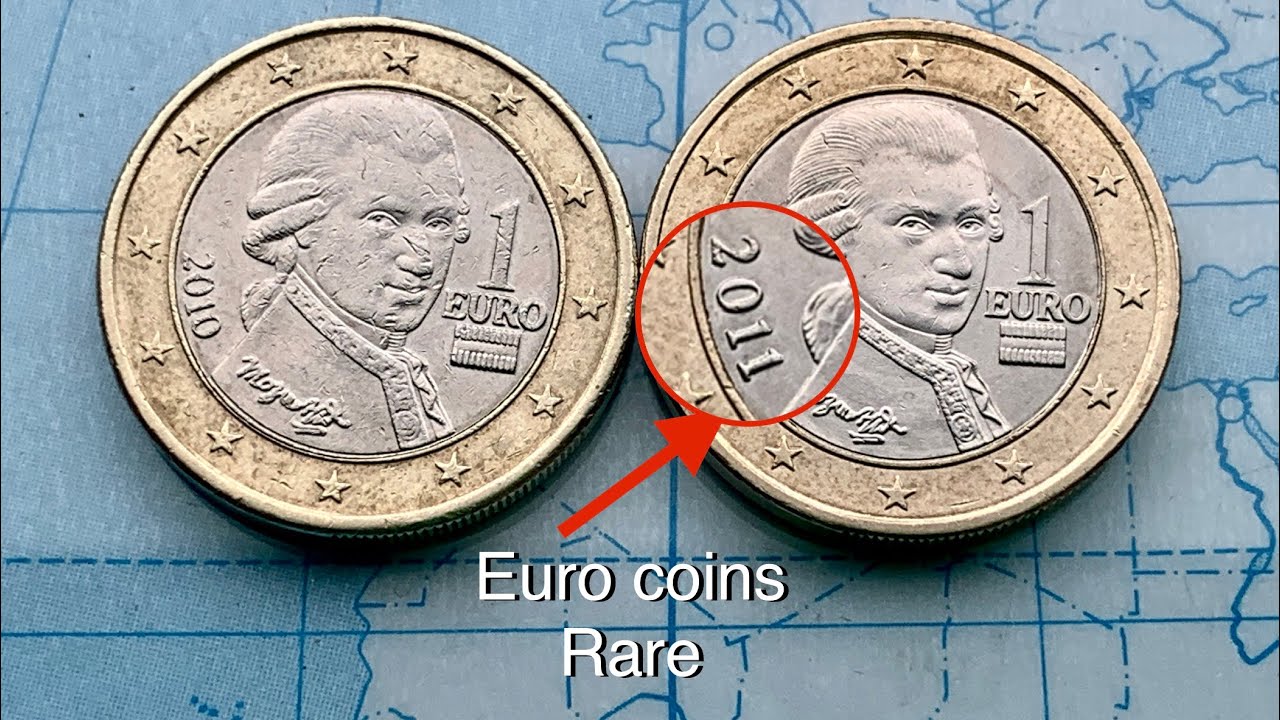 🇦🇹Austria  1 Euro  2010,2011  Rare euro coins  YouTube
