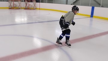 Power Skating: Outside Edge backwards full circle