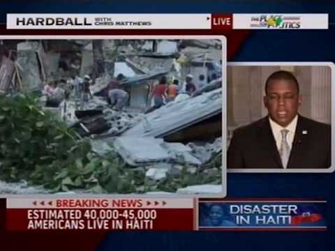 Kendrick Meek Discusses Humanitarian Crisis in Hai...