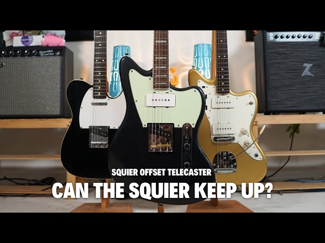 squier offset telecaster テレキャスター ジャズマスター Squier Paranormal Offset Tele vs Jazzmaster and Tele! - YouTube