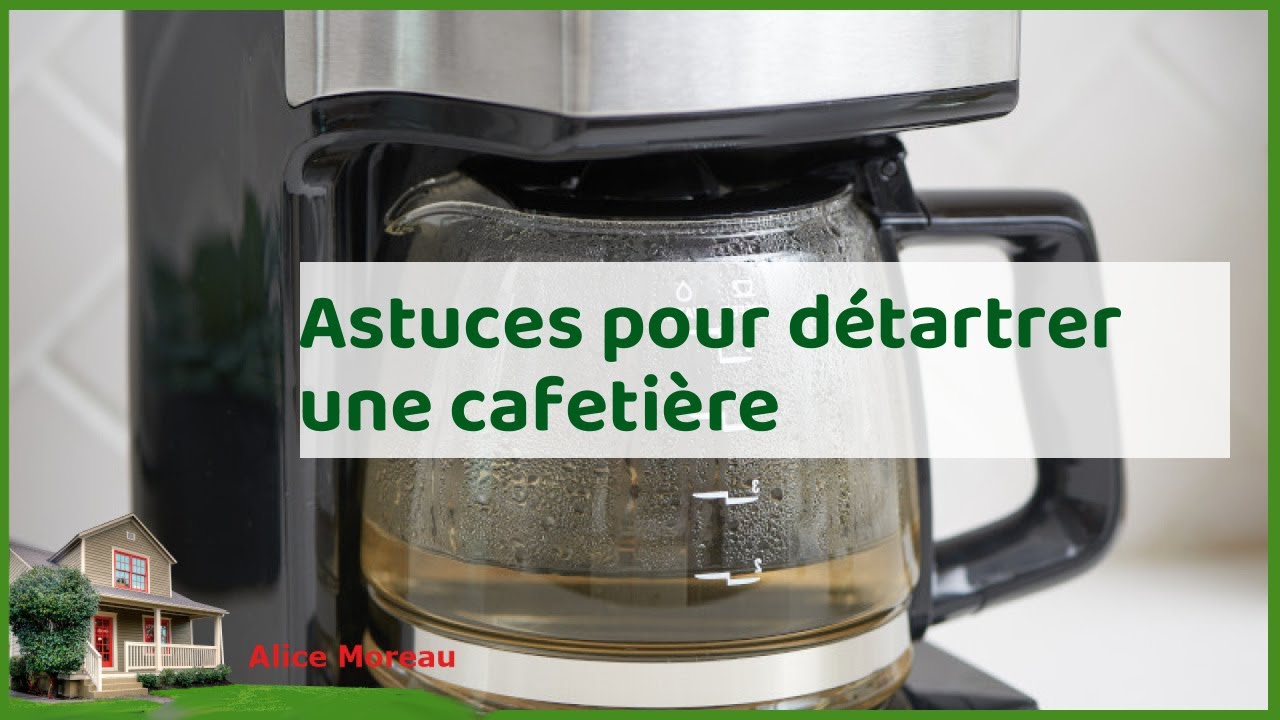 Comment détartrer sa cafetière électrique ?