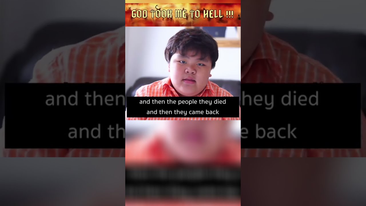 This Little Boy WENT TO HELL Hell Supernatural Bible Jesus Shorts