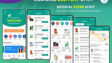 Pharmacy App UI in Flutter | Firebase Authentication | Realtime chat with Firebase Firestore